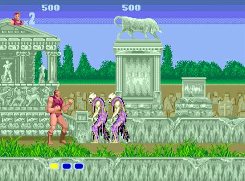 Скриншот из игры Altered Beast - 9