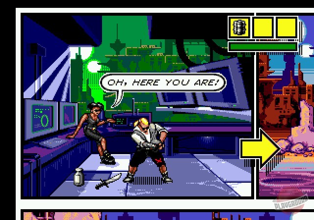 Скриншот из игры Comix Zone - 7