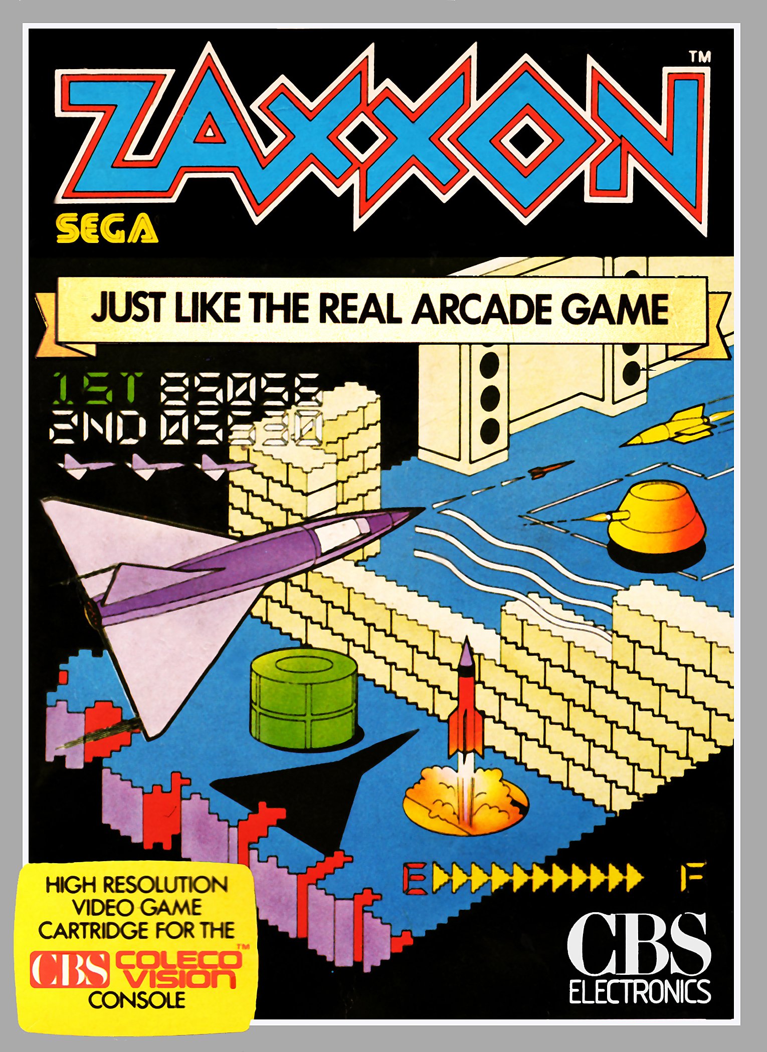 Обложка игры Zaxxon