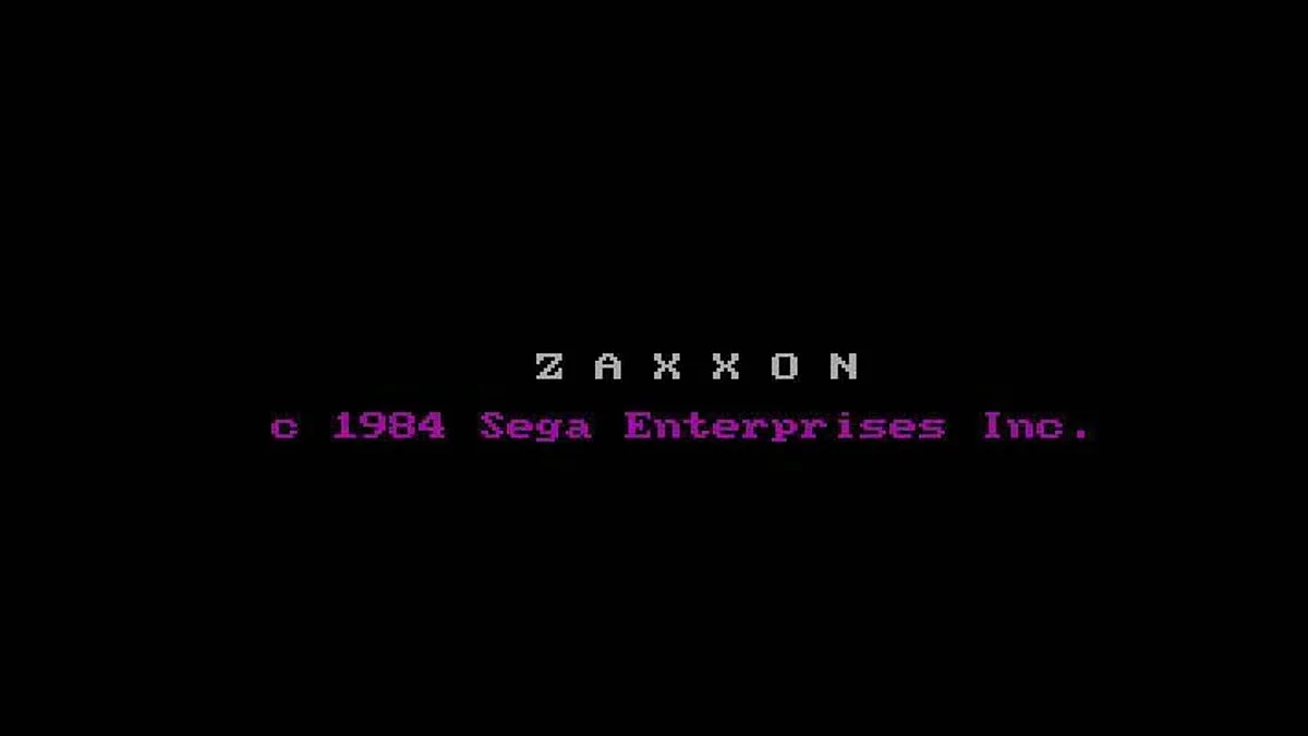 Скриншот из игры Zaxxon - 1
