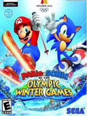 Обложка игры Mario & Sonic at the Olympic Winter Games