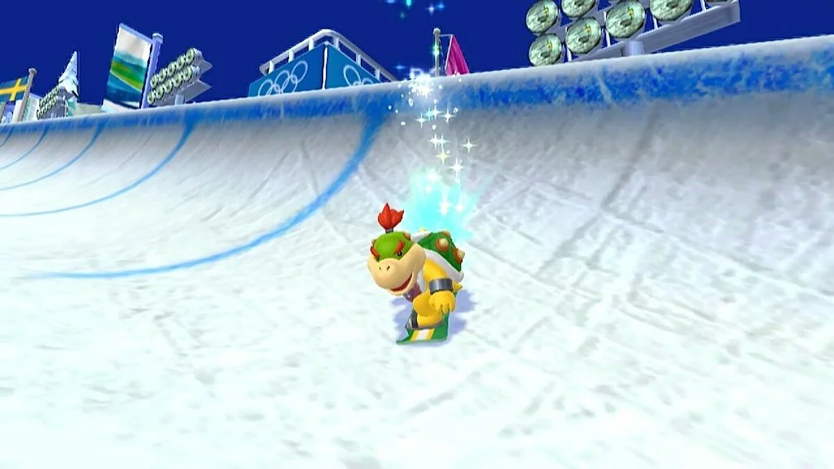 Скриншот из игры Mario & Sonic at the Olympic Winter Games - 13