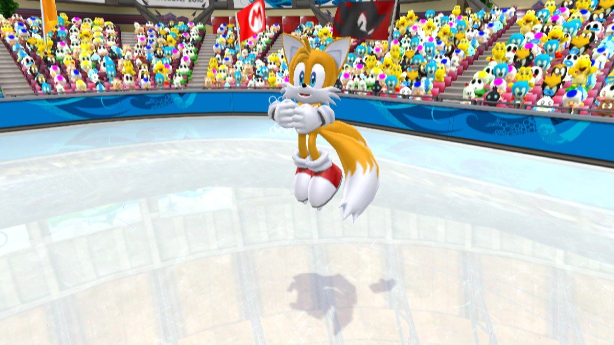 Скриншот из игры Mario & Sonic at the Olympic Winter Games - 4