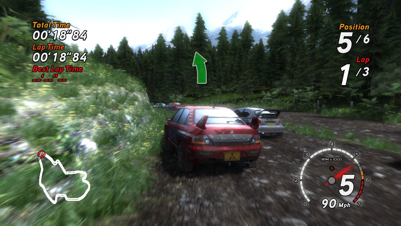Скриншот из игры SEGA Rally 3 - 3