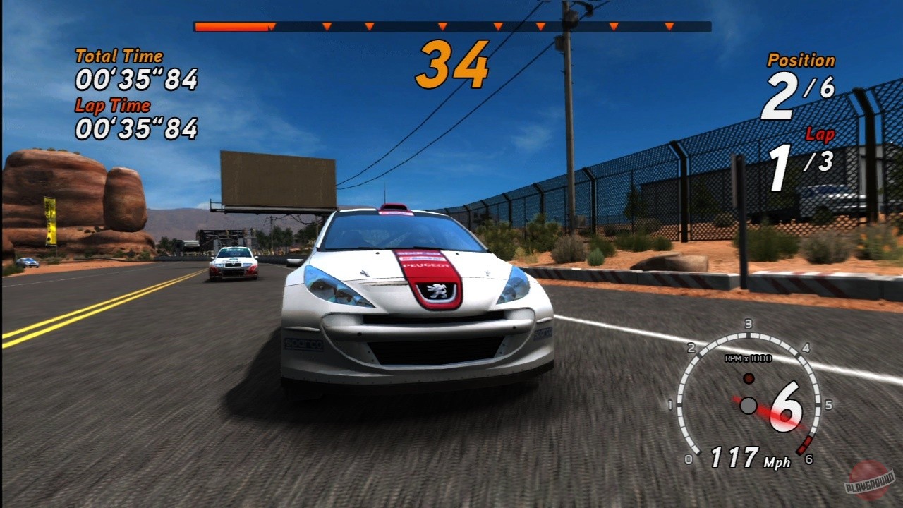 Скриншот из игры SEGA Rally Online Arcade - 26