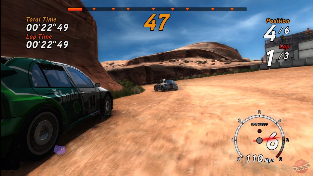 Скриншот из игры SEGA Rally Online Arcade - 13