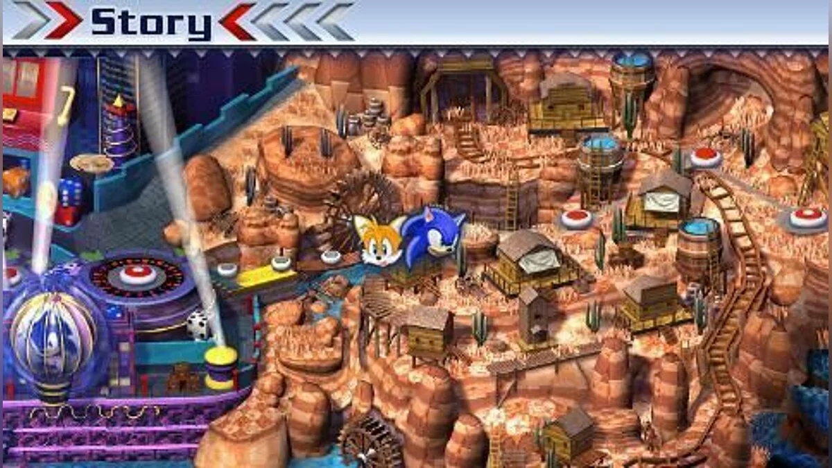 Скриншот из игры Sonic Rivals 2 - 5
