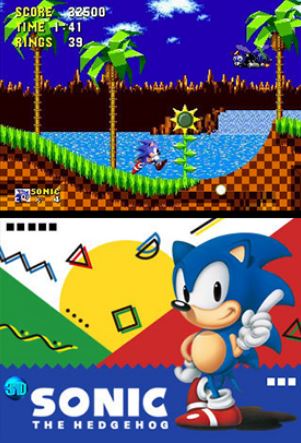 Обложка игры 3D Sonic The Hedgehog