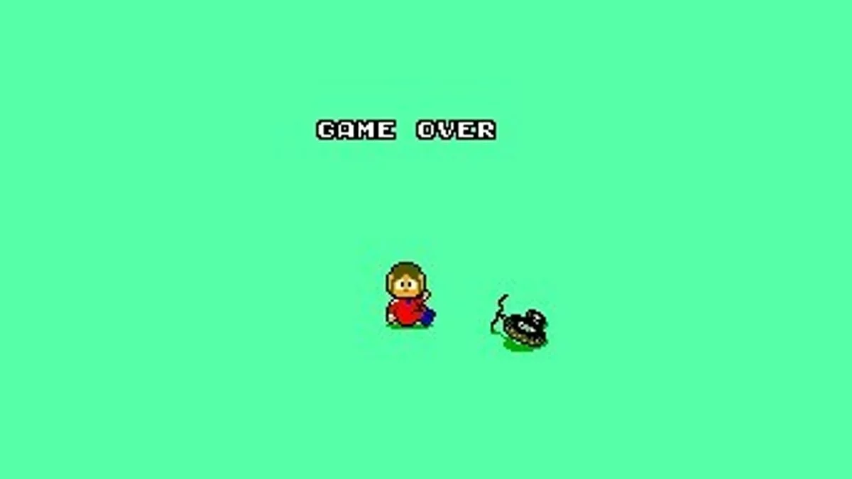 Скриншот из игры Alex Kidd: BMX Trial - 7