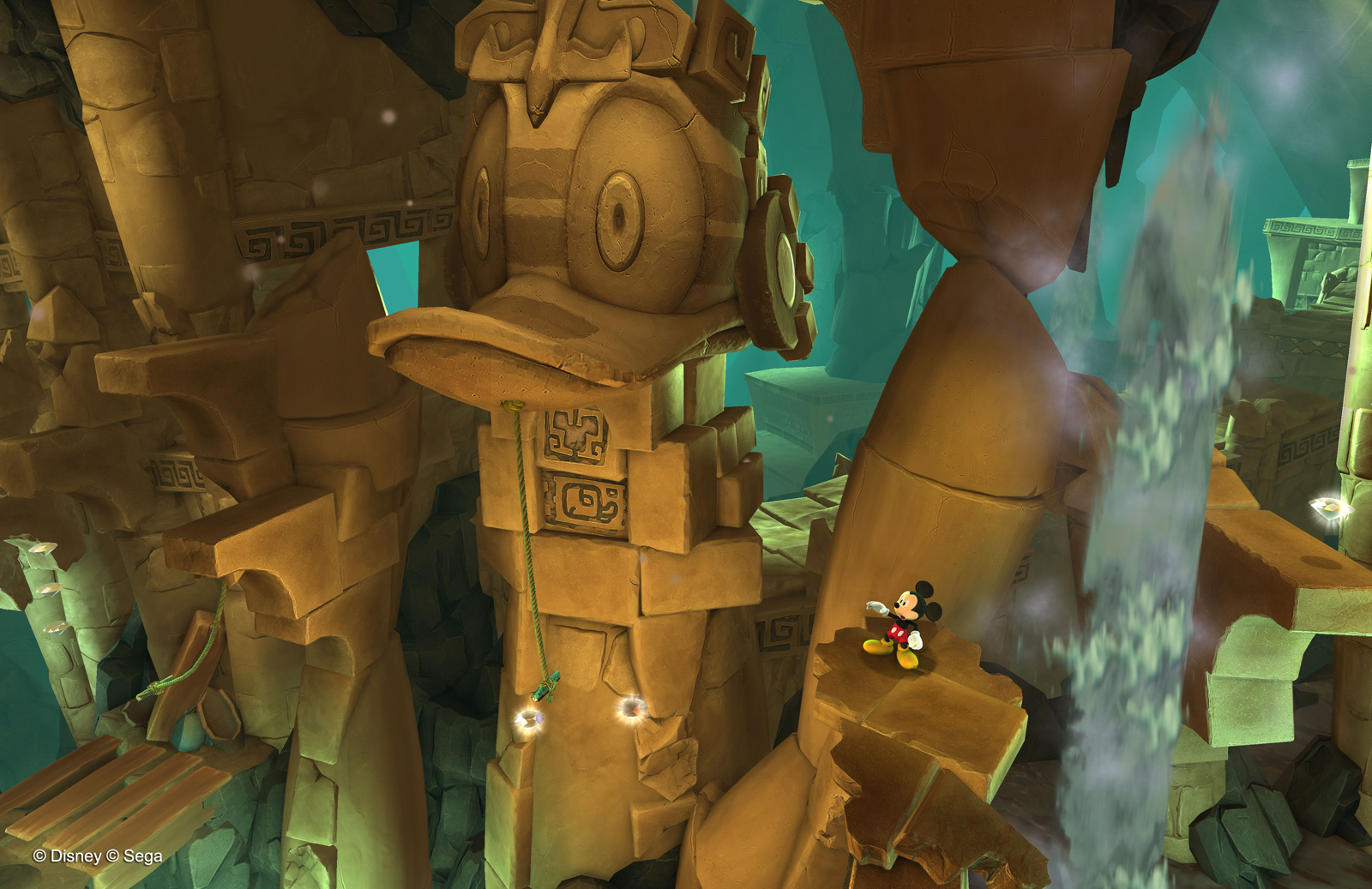 Скриншот из игры Castle of Illusion - 64