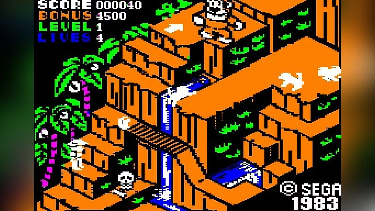 Скриншот из игры Congo Bongo - 6