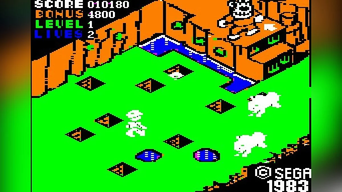 Скриншот из игры Congo Bongo - 7