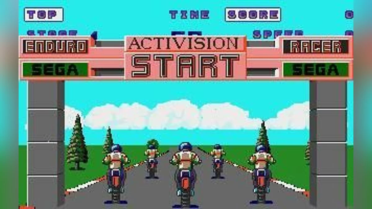 Скриншот из игры Enduro Racer - 6