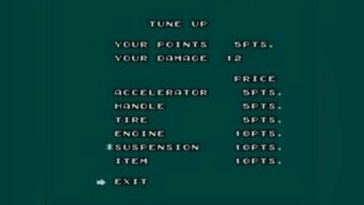 Скриншот из игры Enduro Racer - 3