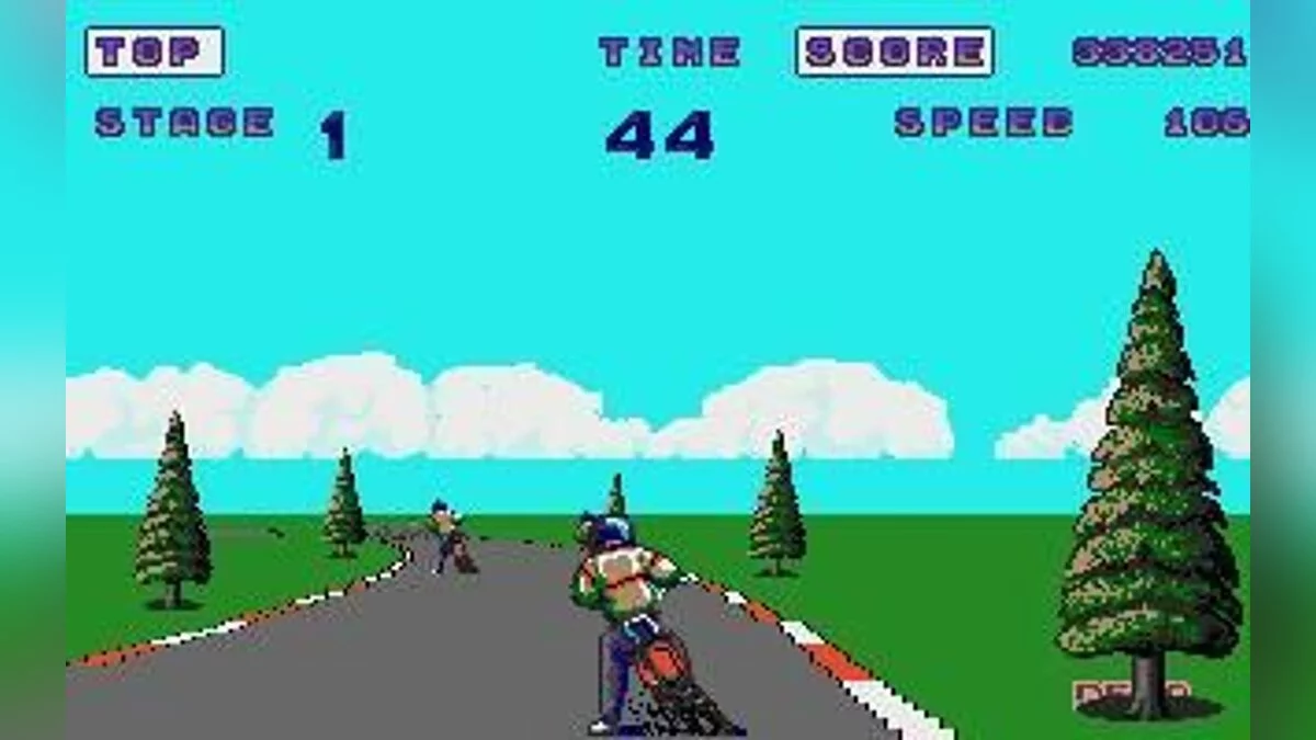 Скриншот из игры Enduro Racer - 8