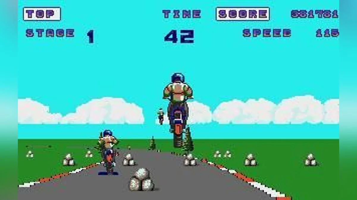 Скриншот из игры Enduro Racer - 5