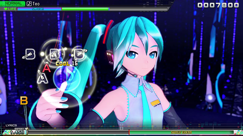 Скриншот из игры Hatsune Miku: Project DIVA Mega Mix+ - 34