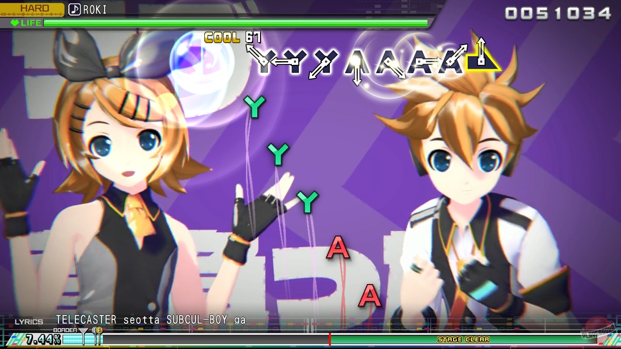 Скриншот из игры Hatsune Miku: Project DIVA Mega Mix+ - 13