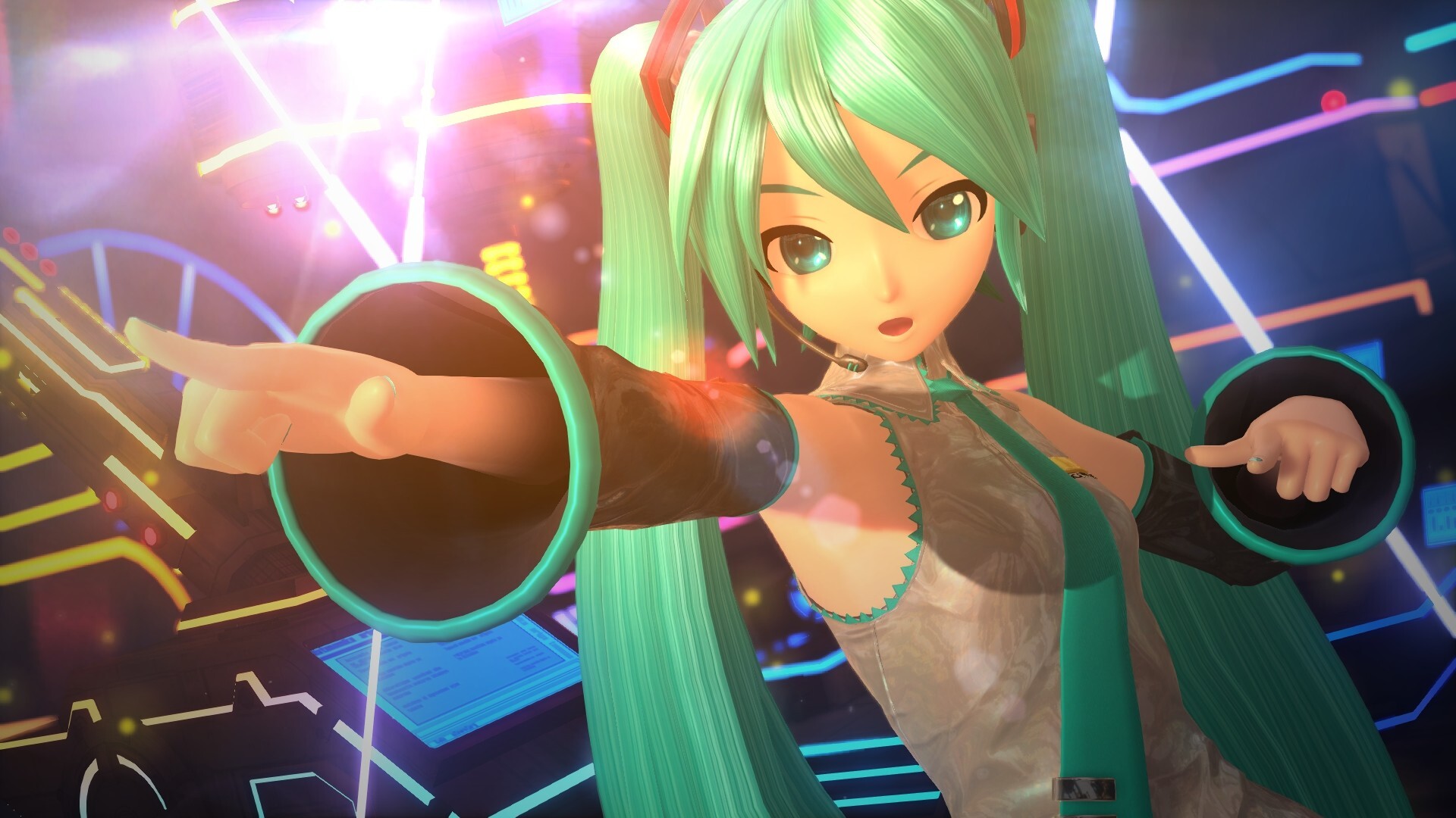 Скриншот из игры Hatsune Miku: Project DIVA Mega Mix+ - 47