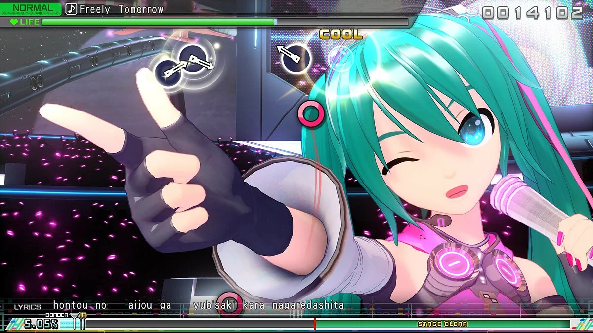 Скриншот из игры Hatsune Miku: Project DIVA Mega Mix+ - 10
