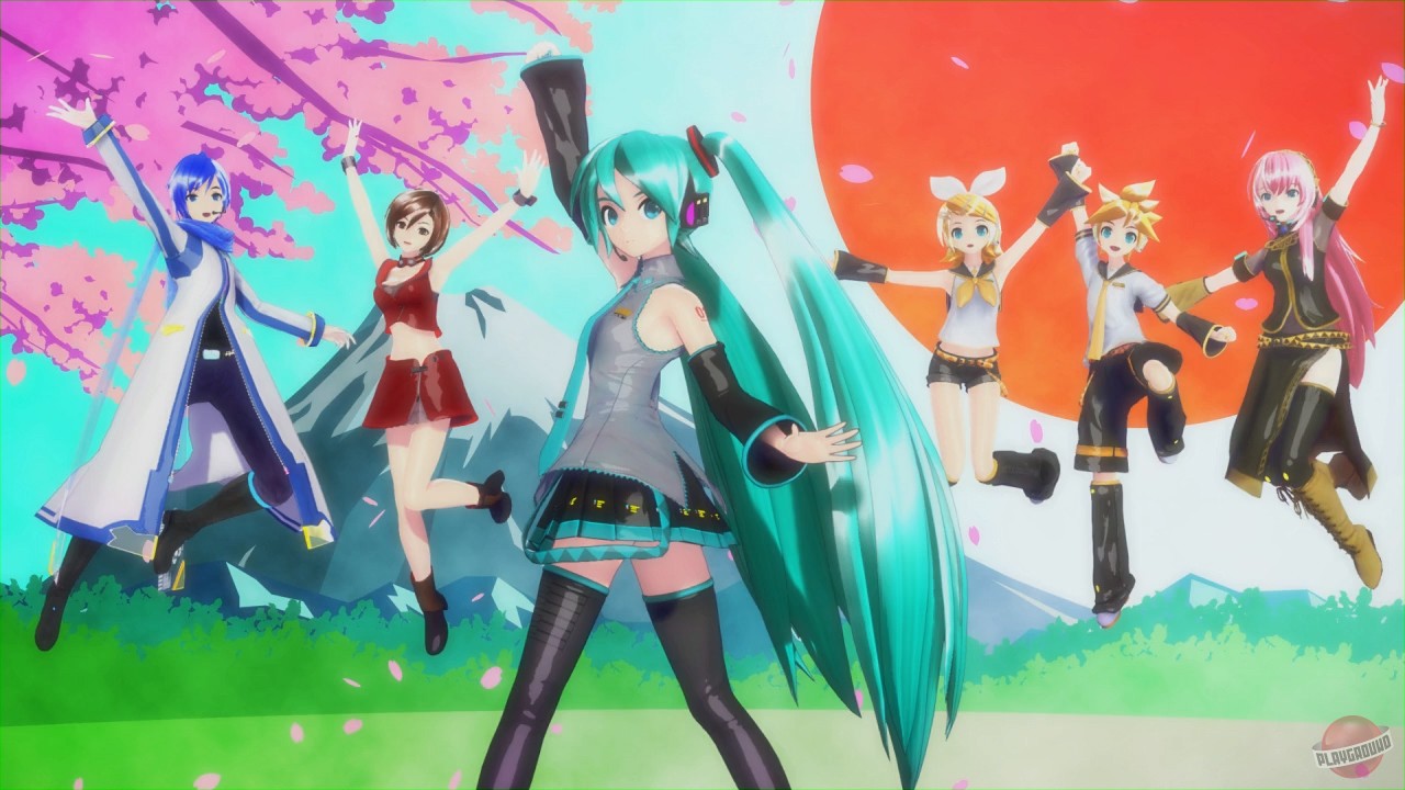 Скриншот из игры Hatsune Miku: Project DIVA Mega Mix+ - 2
