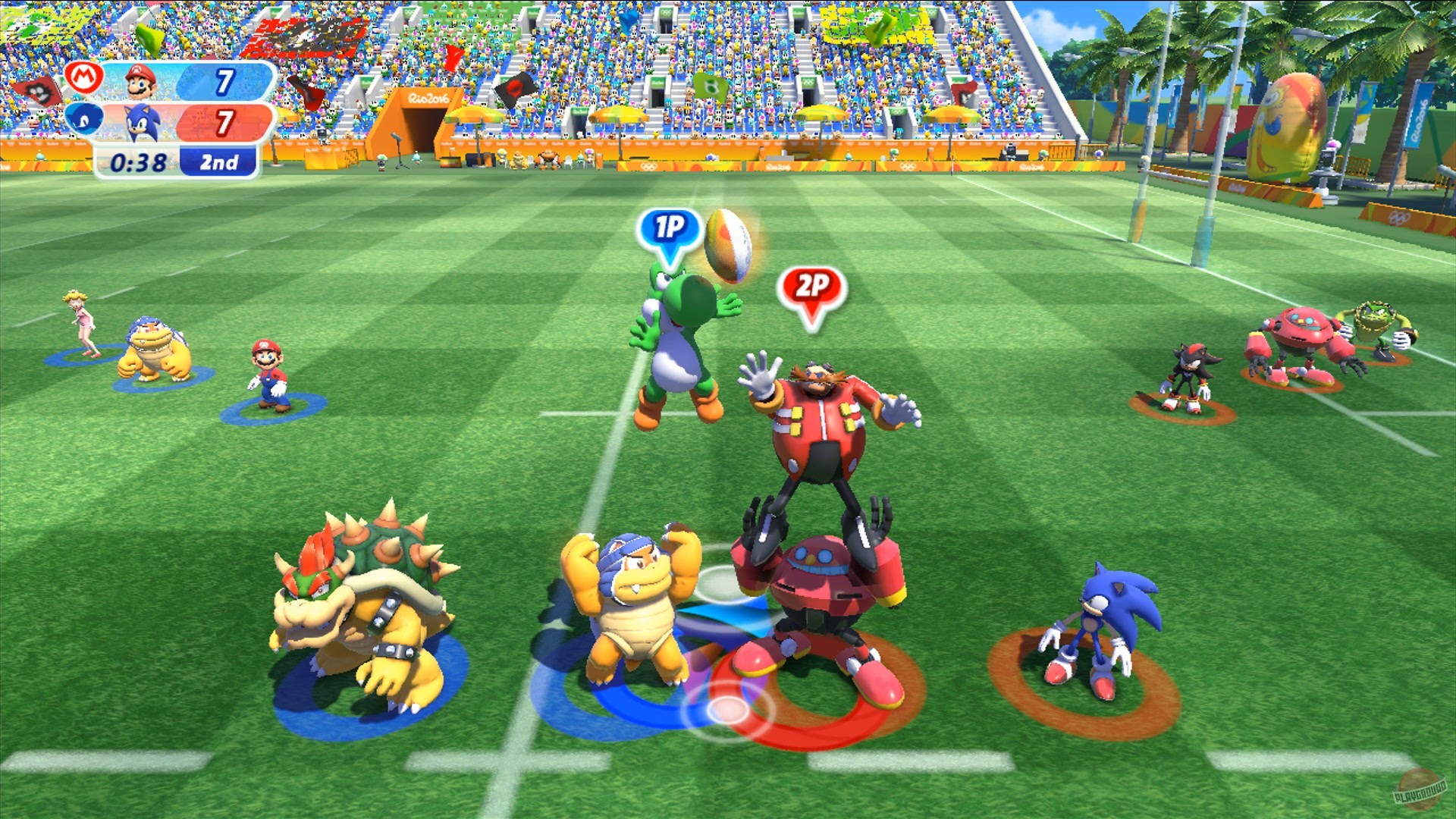 Скриншот из игры Mario and Sonic at the Rio 2016 Olympic Games - 12