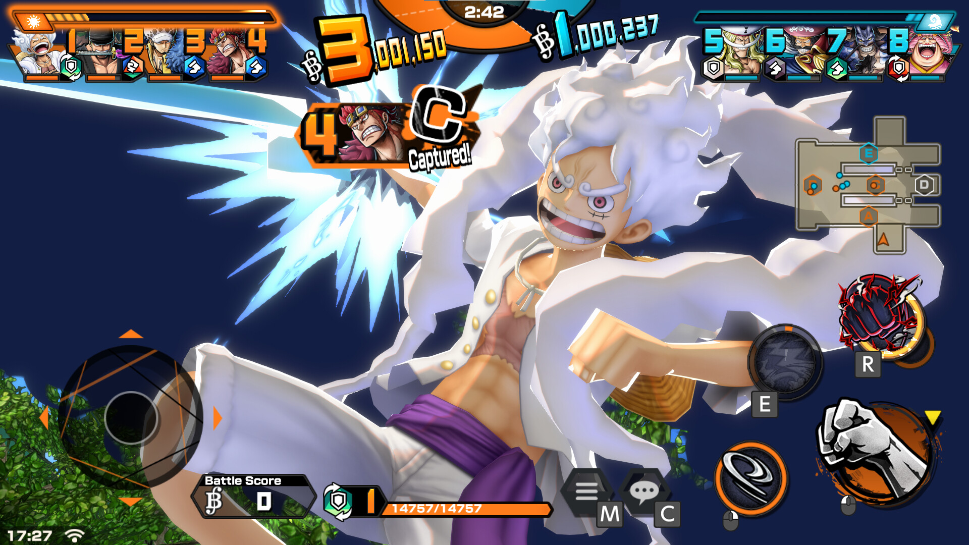 Скриншот из игры One Piece Bounty Rush - 21