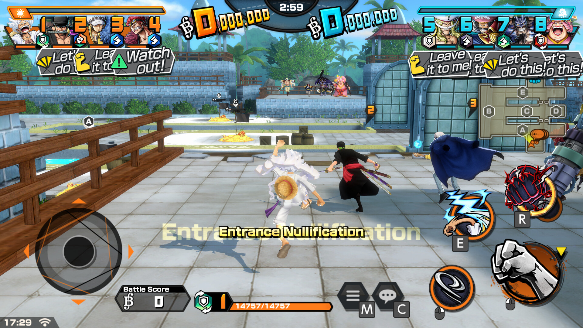 Скриншот из игры One Piece Bounty Rush - 9