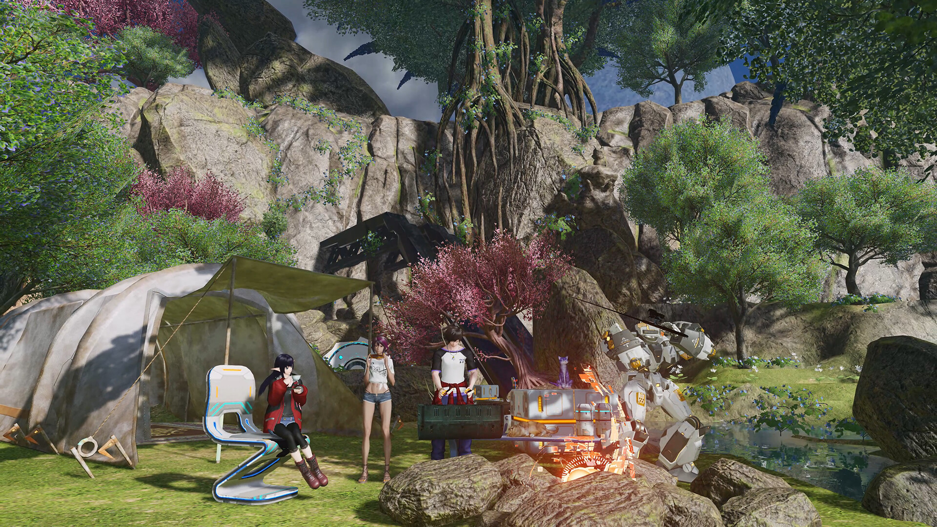 Скриншот из игры Phantasy Star Online 2 - 80