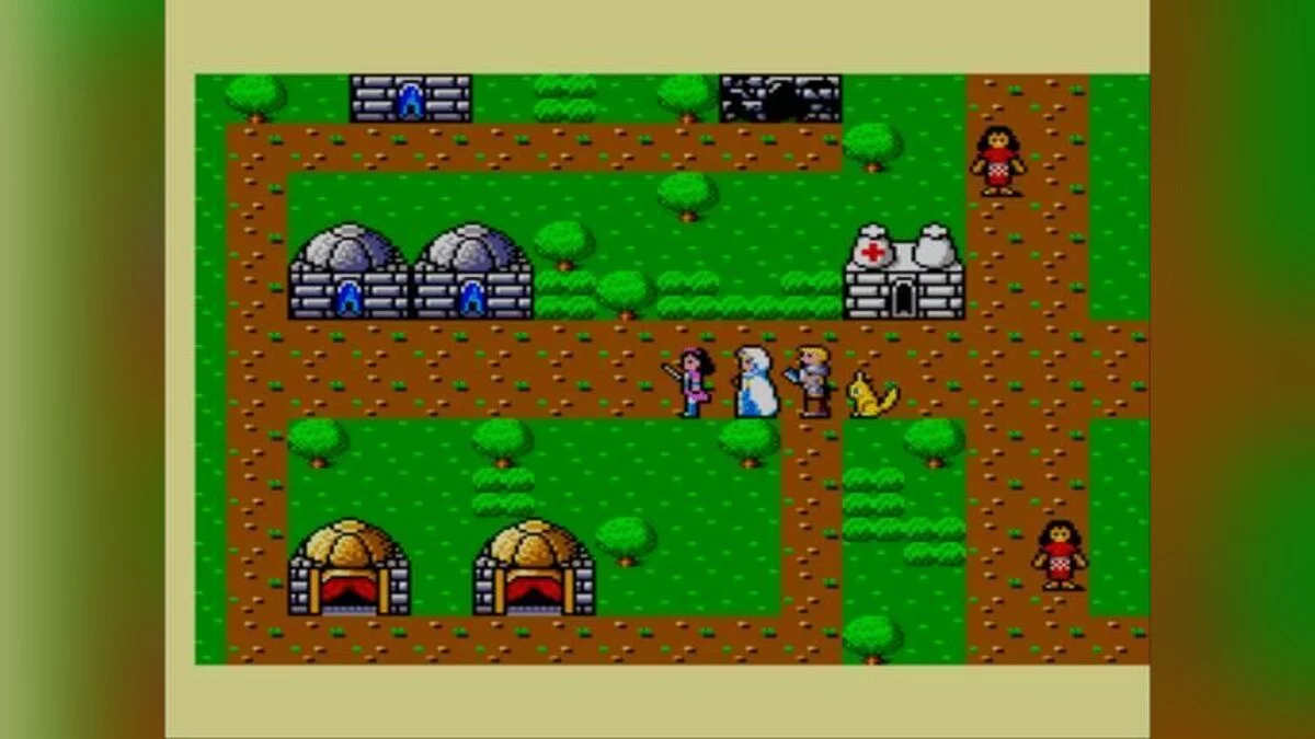 Скриншот из игры Phantasy Star - 3