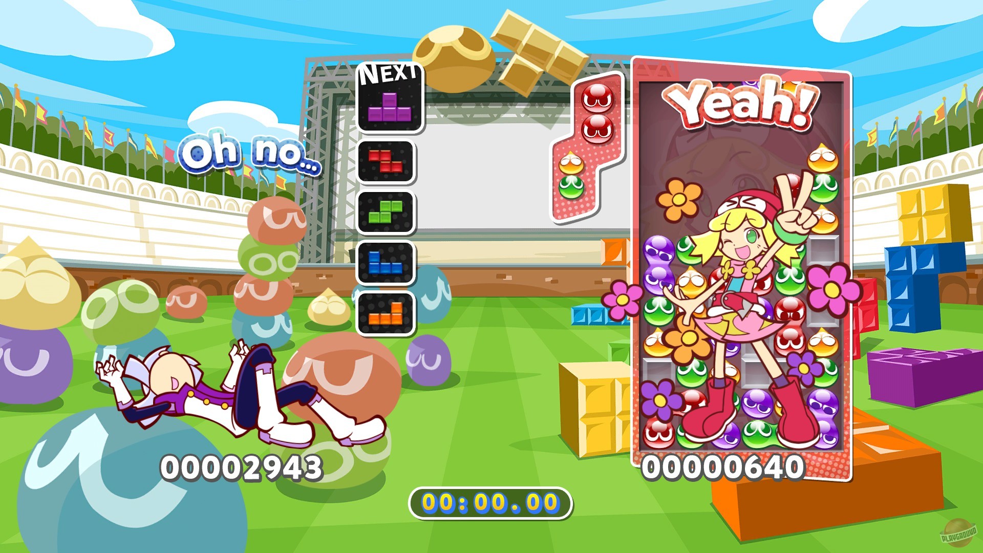 Скриншот из игры Puyo Puyo Tetris - 28