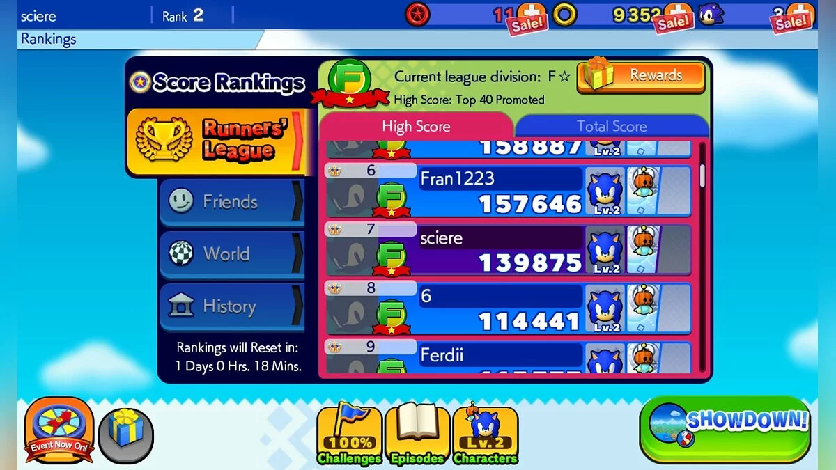 Скриншот из игры Sonic Runners - 19