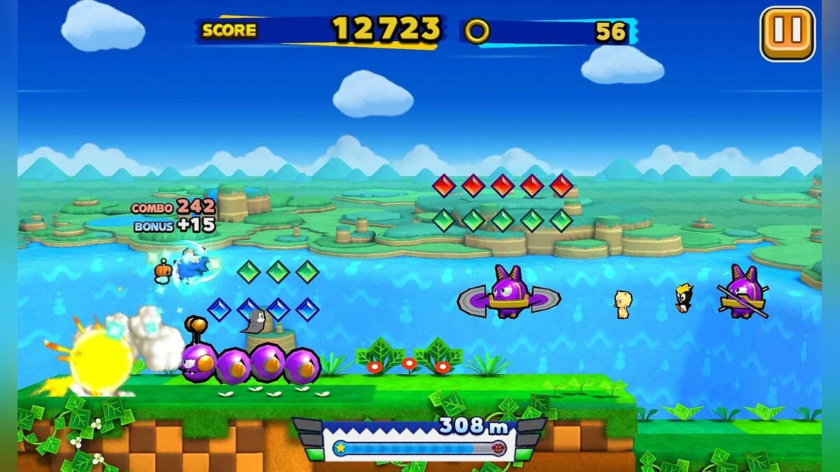 Скриншот из игры Sonic Runners - 4