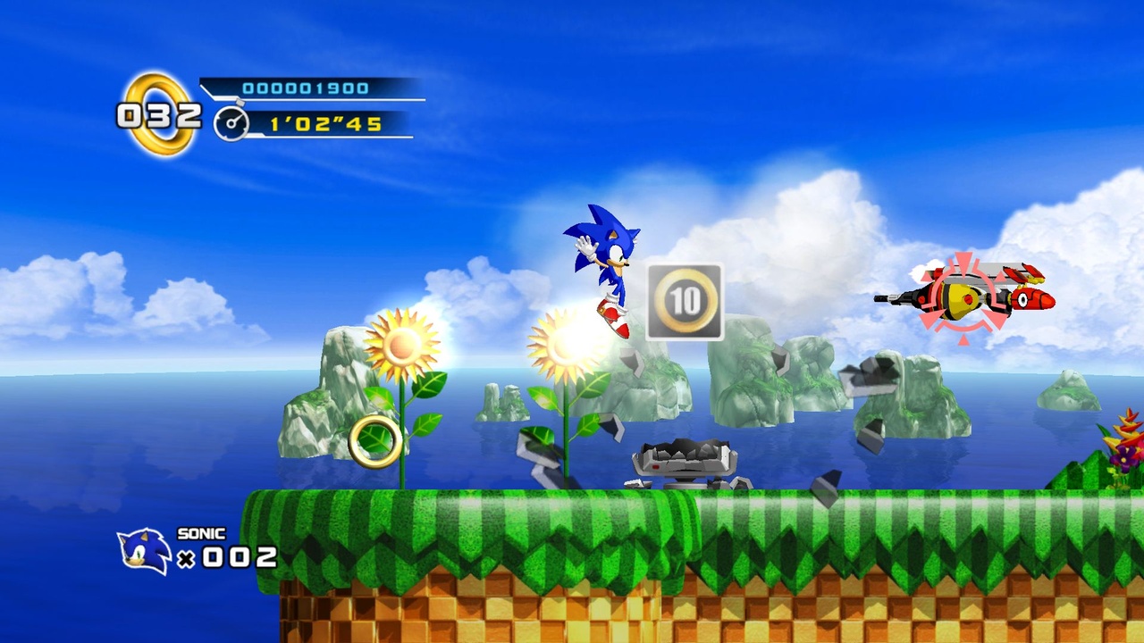 Скриншот из игры Sonic the Hedgehog 4: Episode I - 64