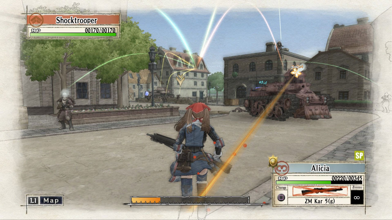 Скриншот из игры Valkyria Chronicles - 45
