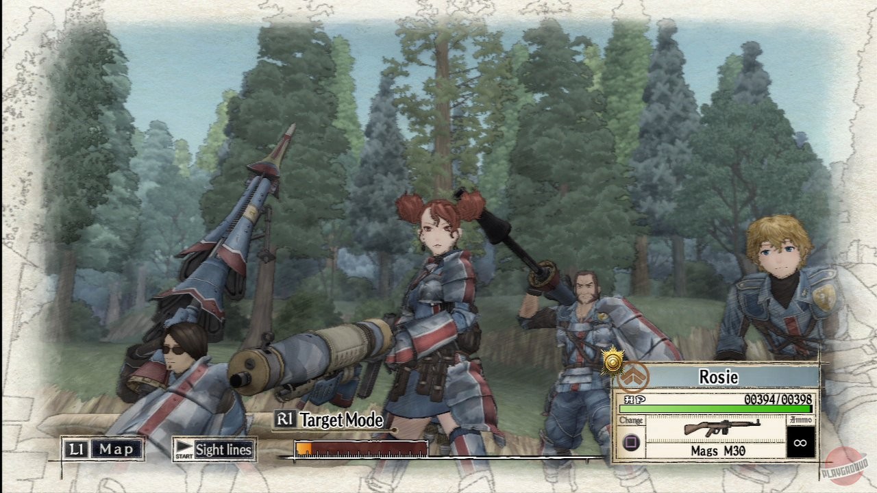 Скриншот из игры Valkyria Chronicles - 49