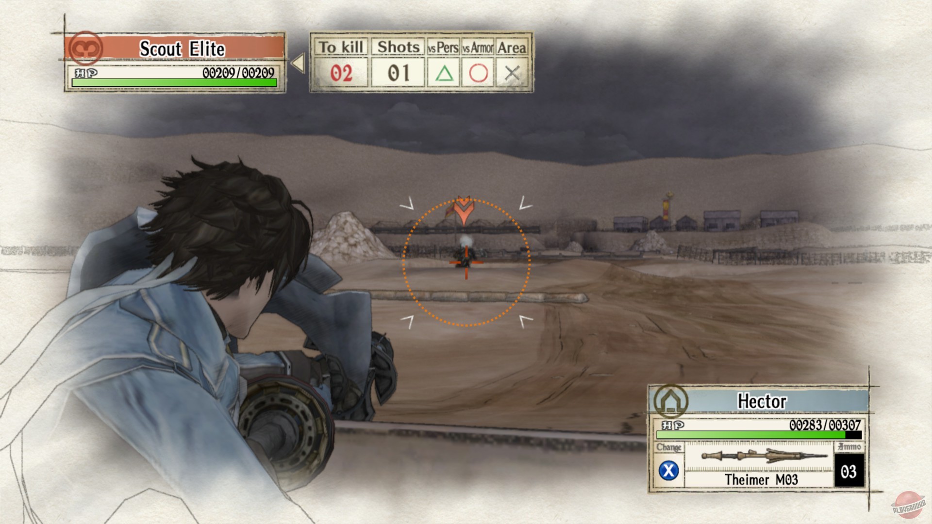 Скриншот из игры Valkyria Chronicles - 42