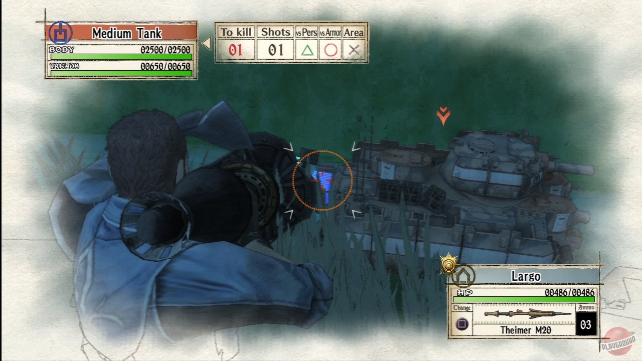 Скриншот из игры Valkyria Chronicles - 47