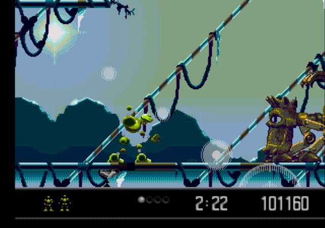 Скриншот из игры Vectorman - 1