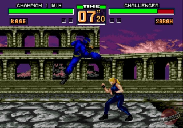 Скриншот из игры Virtua Fighter 2 - 4