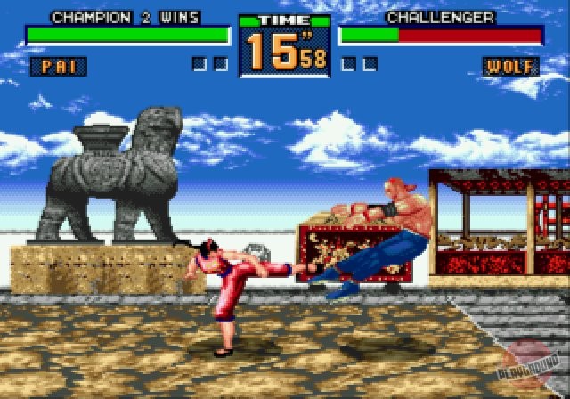 Скриншот из игры Virtua Fighter 2 - 9