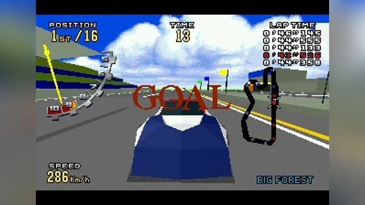 Скриншот из игры Virtua Racing Deluxe - 8