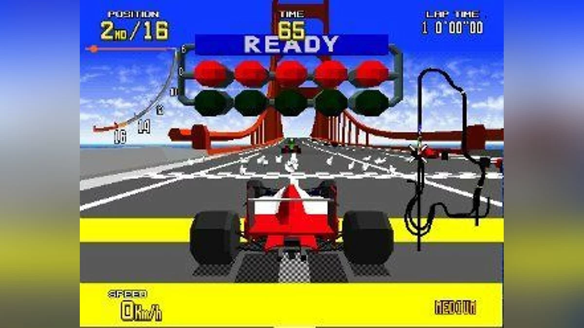 Скриншот из игры Virtua Racing Deluxe - 6