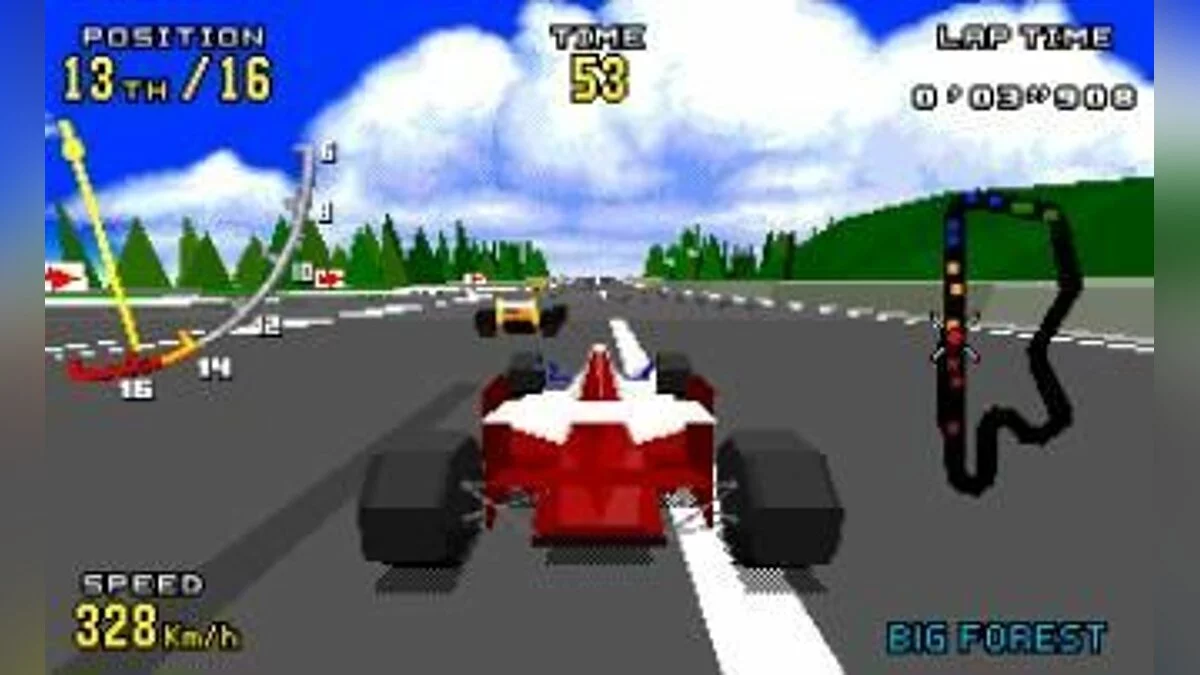Скриншот из игры Virtua Racing Deluxe - 4
