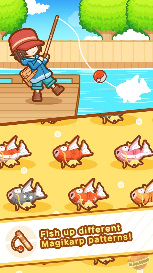 Скриншот из игры Pokemon: Magikarp Jump - 1