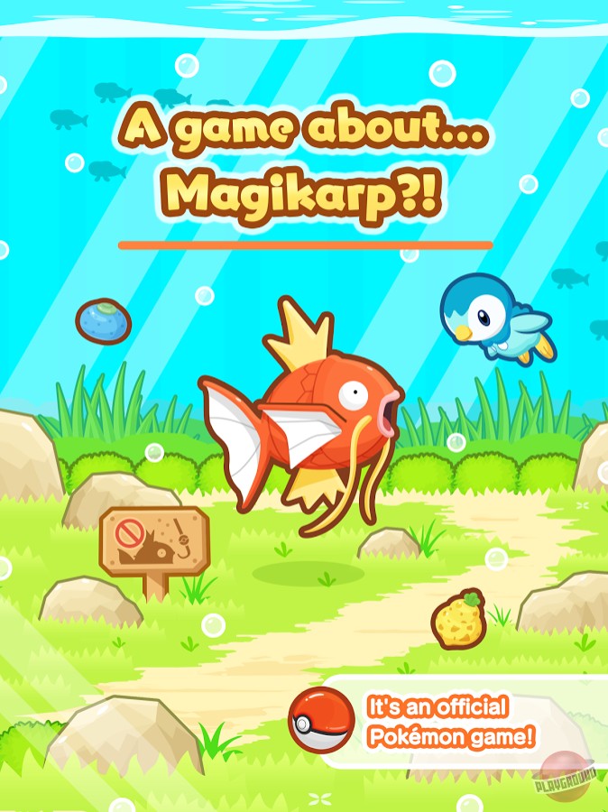 Скриншот из игры Pokemon: Magikarp Jump - 3