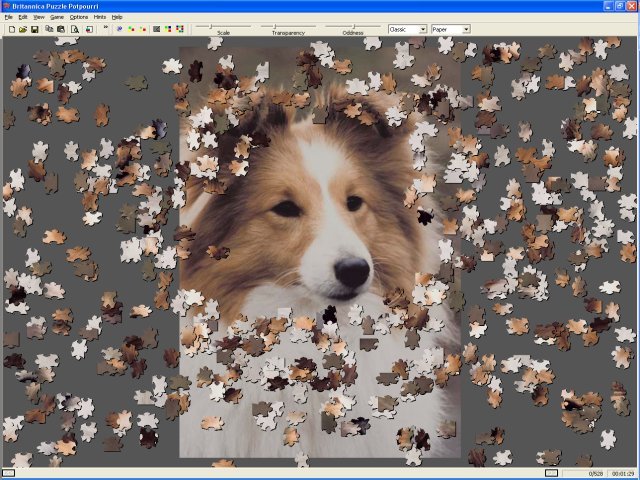 Скриншот из игры Britannica Puzzle Potpourri - 1