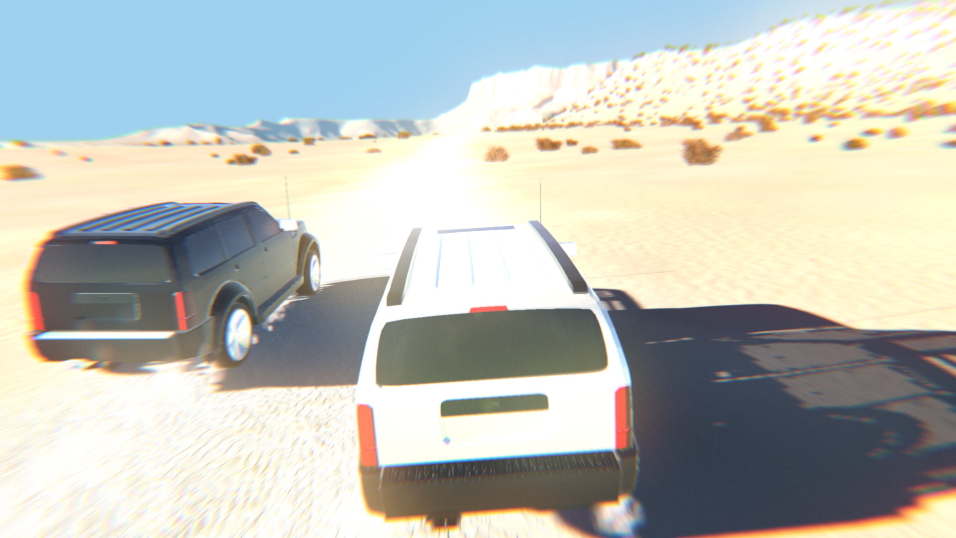 Скриншот из игры Dust On Wheels - 3