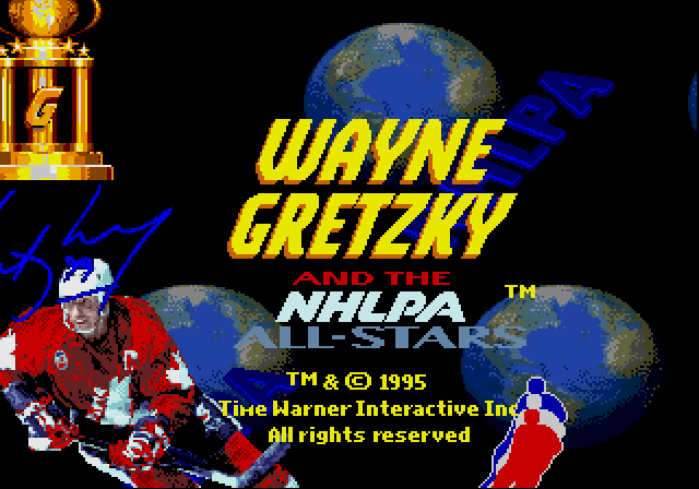 Скриншот из игры Wayne Gretzky and the NHLPA All-Stars - 1