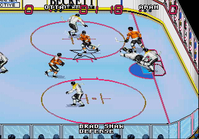 Скриншот из игры Wayne Gretzky and the NHLPA All-Stars - 2